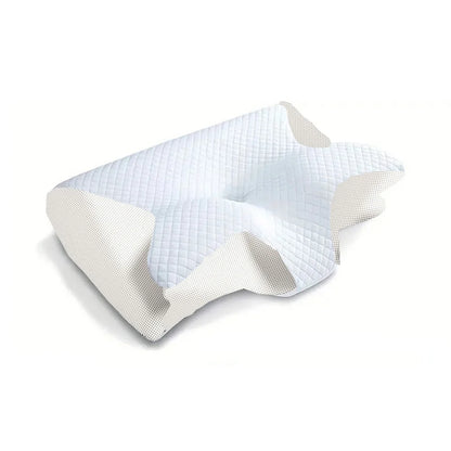 Ergonomic Memory Foam Neck Pillow – Cervical Support for Deep & Comfortable Sleep