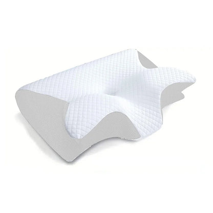 Ergonomic Memory Foam Neck Pillow – Cervical Support for Deep & Comfortable Sleep